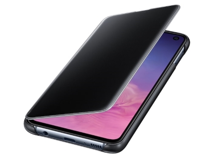 Genuine Samsung Galaxy S10e Clear View Cover - Black