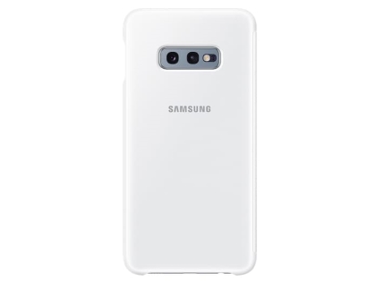 Genuine Samsung Galaxy S10e Clear View Cover - White