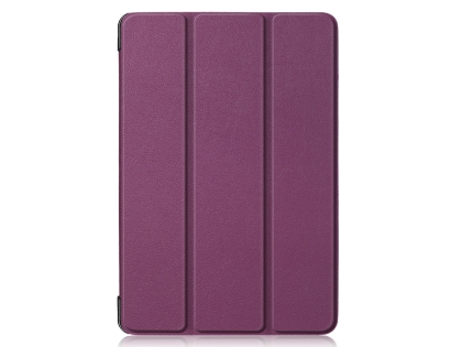 Premium Slim Synthetic Leather Case with Stand for the iPad mini 4/5 - Purple