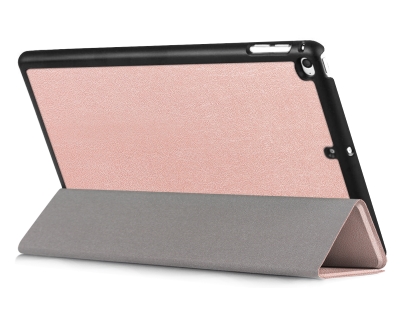Premium Slim Synthetic Leather Case with Stand for the iPad mini 4/5 - Rose Gold Premium Slim Synthetic Leather Case with Stand for the iPad mini 4/5 - Rose Gold