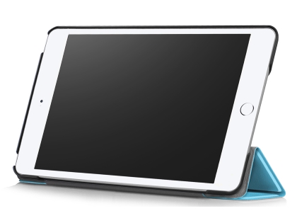 Premium Slim Synthetic Leather Case with Stand for the iPad mini 4/5 - Sky Blue