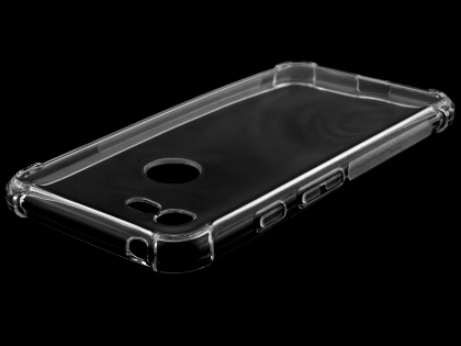 Gel Case with Bumper Edges for Google Pixel 3a XL - Clear Soft Cover