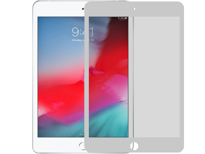 Tempered Glass Screen Protector for Apple iPad Mini (2019) - White Screen Protector