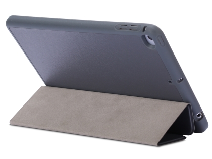 Slim Synthetic Leather Case with Stand and Pen Holder for the iPad mini - Grey