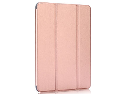 Slim Synthetic Leather Case with Stand and Pen Holder for the iPad mini - Rose Gold