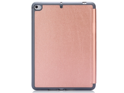 Slim Synthetic Leather Case with Stand and Pen Holder for the iPad mini - Rose Gold