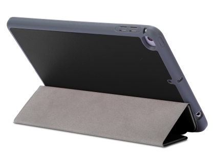 Slim Synthetic Leather Case with Stand and Pen Holder for the iPad mini - Black