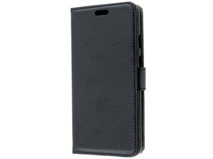 Synthetic Leather Wallet Case with Stand for Google Pixel 3a XL - Black