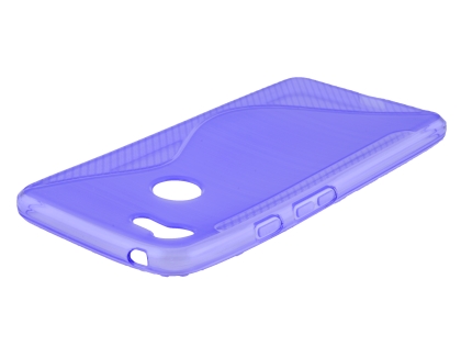 Wave Case for Google Pixel 3a XL - Purple Soft Cover