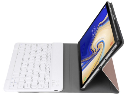 Keyboard and Case for Samsung Tab A 10.1 (2019) - Rose Gold Keyboard
