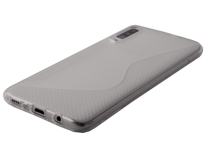 Wave Case for Samsung Galaxy A70 - Clear