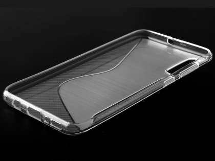 Wave Case for Samsung Galaxy A70 - Clear