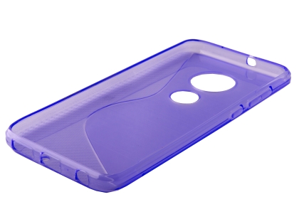Wave Case for Motorola Moto G7 - Purple