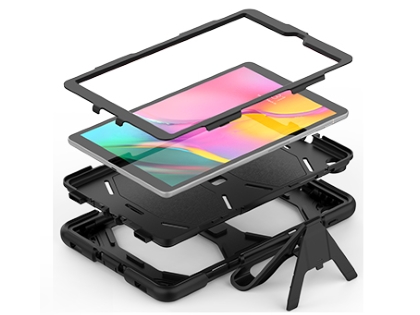 Rugged Impact Case for Samsung Galaxy Tab A 10.1 (2019) T510/T515 - Classic Black