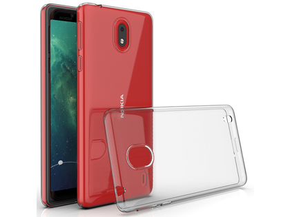 Ultra Thin Gel Case for Nokia 1 Plus - Clear Soft Cover