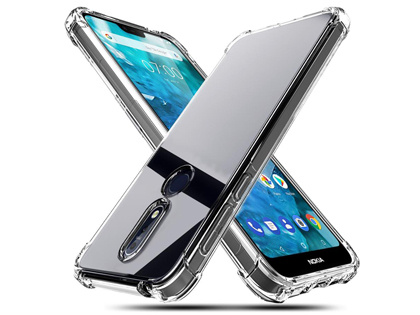 Gel Case with Bumper Edges for Nokia 4.2 - Clear Soft Cover