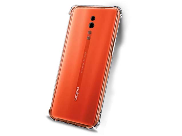 Gel Case with Bumper Edges for OPPO Reno Z - Clear Soft Cover