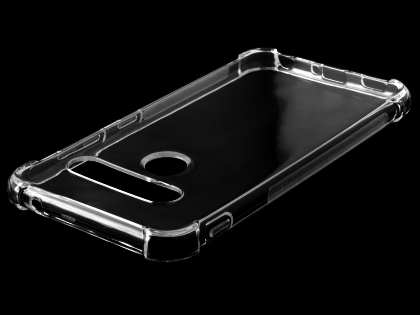 Gel Case with Bumper Edges for LG G8S ThinQ - Clear Soft Cover