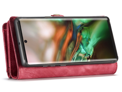 CaseMe 2-in-1 Synthetic Leather Wallet Case for Samsung Galaxy Note10 - Pink/Blush