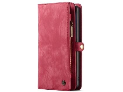 CaseMe 2-in-1 Synthetic Leather Wallet Case for Samsung Galaxy Note10+ - Pink/Blush