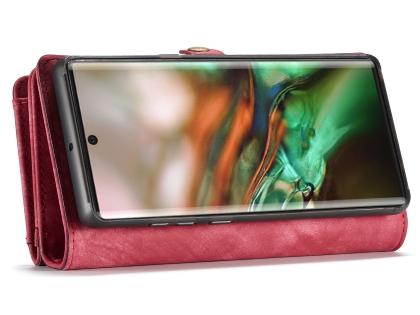 CaseMe 2-in-1 Synthetic Leather Wallet Case for Samsung Galaxy Note10+ - Pink/Blush