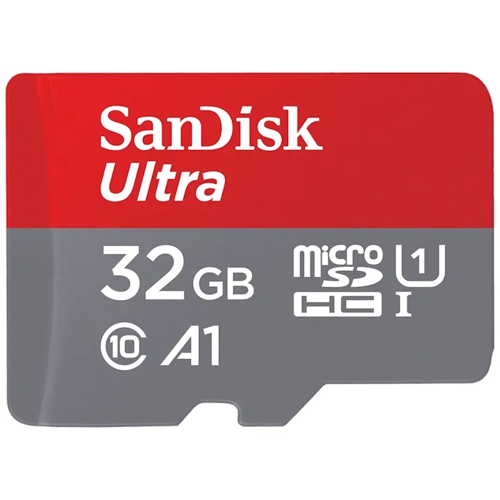 32GB SanDisk Ultra MicroSDHC UHS-I Memory Card - Micro SD