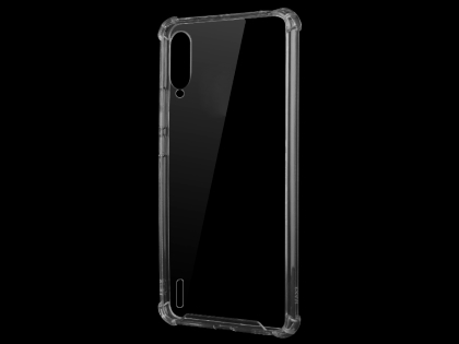 Gel Case with Bumper Edges for Xiaomi Mi A3 - Clear Soft Cover