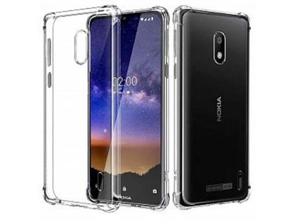 Gel Case with Bumper Edges for Nokia 2.2 - Clear Soft Cover
