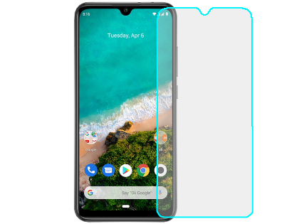 Flat Tempered Glass Screen Protector for Xiaomi Mi A3 - Screen Protector