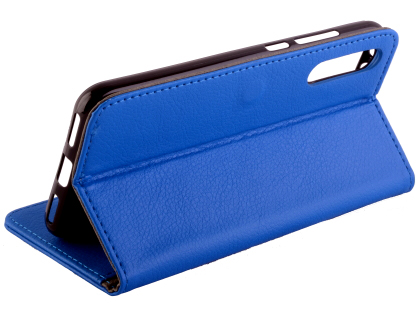 Synthetic Leather Wallet Case with Stand for Xiaomi Mi A3 - Blue