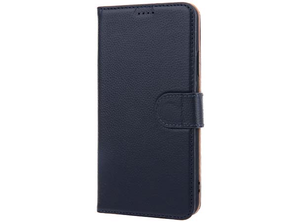Premium Leather Wallet Case for Apple iPhone 11 - Midnight Blue