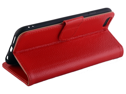 Premium Leather Wallet Case for iPhone 6s/6 - Red