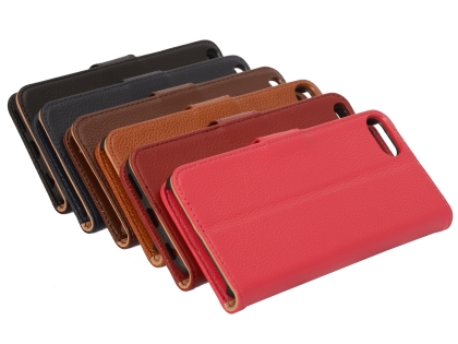 Premium Leather Wallet Case for iPhone 6s/6 - Red