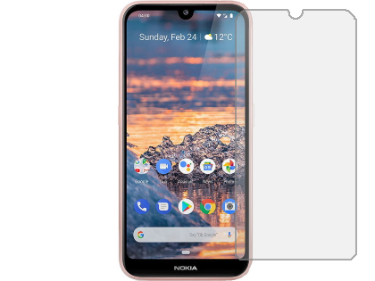 Flat Tempered Glass Screen Protector for Nokia 7.2 - Screen Protector