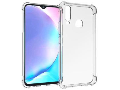 Gel Case with Bumper Edges for vivo Y12 - Clear Soft Cover