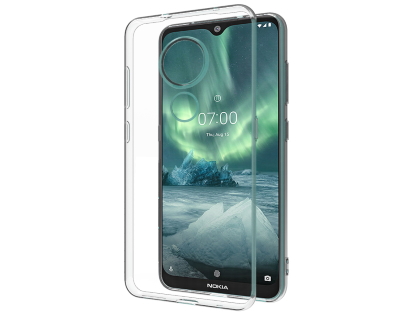 Ultra Thin Gel Case for Nokia 7.2 - Clear Soft Cover