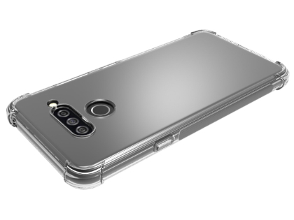 Gel Case with Bumper Edges for LG Q60 - Clear