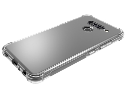 Gel Case with Bumper Edges for LG Q60 - Clear