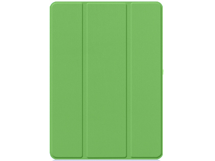 Premium Slim Synthetic Leather Flip Case with Stand for iPad 7/8th Gen - Green