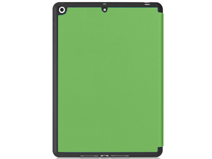 Premium Slim Synthetic Leather Flip Case with Stand for iPad 7/8th Gen - Green