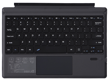 Smart Bluetooth Keyboard for Microsoft Surface Pro 3-7 - Black
