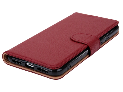 Premium Leather Wallet Case for Google Pixel 4XL - Rosewood