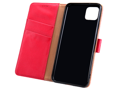 Premium Leather Wallet Case for Google Pixel 4XL - Pink