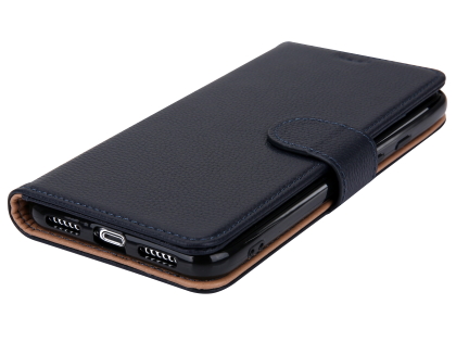 Premium Leather Wallet Case for Google Pixel 4XL - Midnight Blue