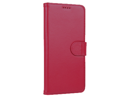 Premium Leather Wallet Case for Google Pixel 4 - Pink