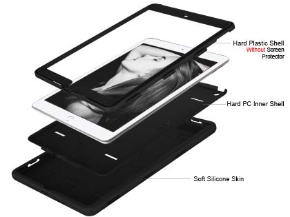 Impact Case for iPad 7/8th Gen - Black