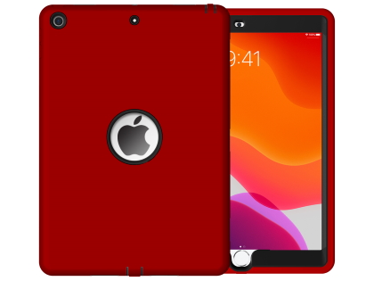 Impact Case for iPad 7/8th Gen - Red/Black Impact Case