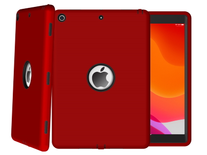 Impact Case for iPad 7/8th Gen - Red/Black