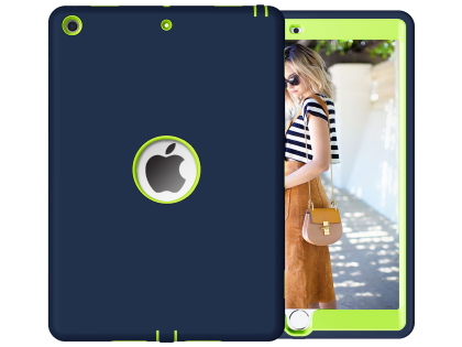 Impact Case for iPad 7/8th Gen - Navy/Green Impact Case