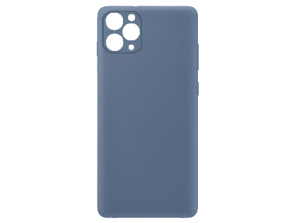 Silicone Case for Apple iPhone 11 Pro Max - Blue Soft Cover